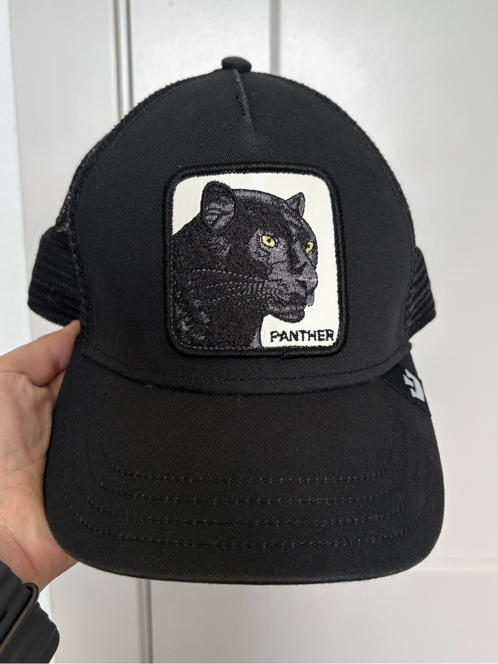 GOORIN BROS THE FARM PANTHER BLACK SNAPBACK HAT